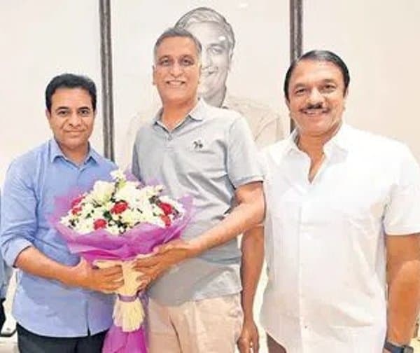 హరీశ్‌రావుకు కేటీఆర్ పుట్టినరోజు శుభాకాంక్షలు - Udayam Digital