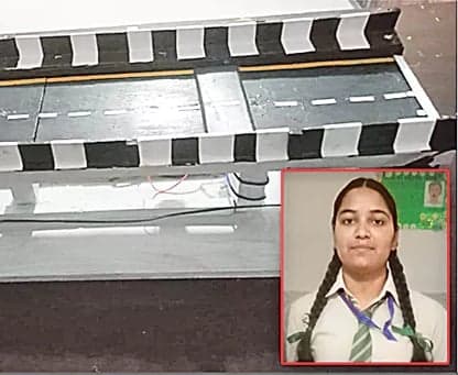 వరద ప్రమాదాల నివారణకు స్మార్ట్‌ బ్రిడ్జ్‌.. విద్యార్థిని ఆవిష్కరణ