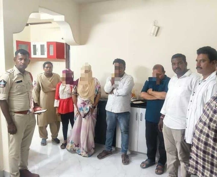 నల్లపాడులో హోటల్‌పై టాస్క్‌ఫోర్స్ దాడి