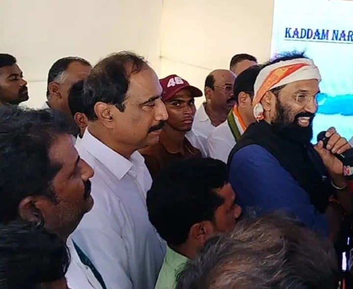 కడెం ప్రాజెక్టును పరిశీలించిన మంత్రులు