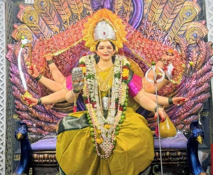 మోస్రాలో మహాచండీ అవతారంలో అమ్మవారు - Udayam