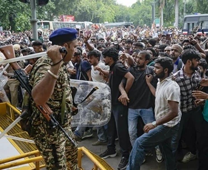 దిల్లీ ఆందోళనలపై చర్యలు