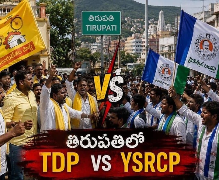 బెల్ట్ మురళి హత్య కేసుపై తిరుపతిలో రాజకీయ రగడ