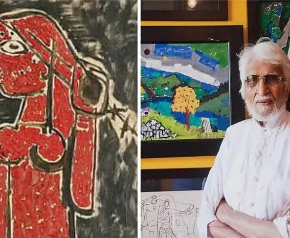 ఎంఎఫ్‌ హుస్సేన్‌ ‘ది రెడ్ గర్ల్’ పెయింటింగ్‌ రికార్డు ధర