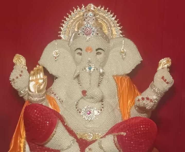 చందూర్‌లో ఆకట్టుకుంటున్న ‘పూసల గణపతి’ - Udayam