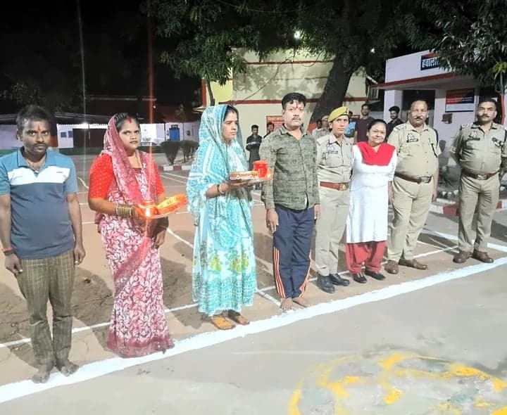 జైలులోనూ భర్తల కోసం కర్వా చౌత్ వ్రతం