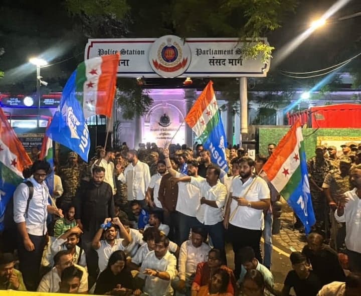 ఢిల్లీలో NSUI నేతల అరెస్ట్‌