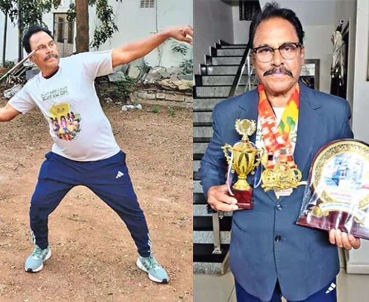 వయసుతో నిమిత్తం లేకుండా పతకాల మోత..