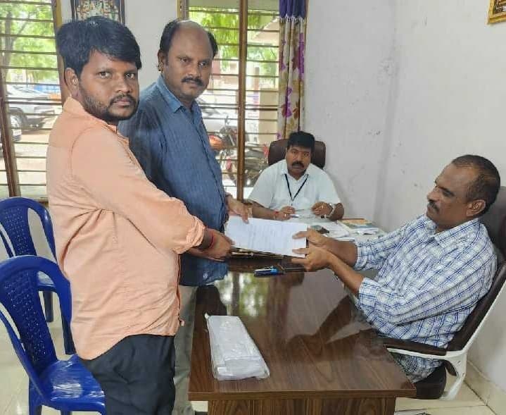 తాటిపర్తి వైసీపీ అభ్యర్థిగా సుబ్రహ్మణ్యం నామినేషన్‌ - Udayam
