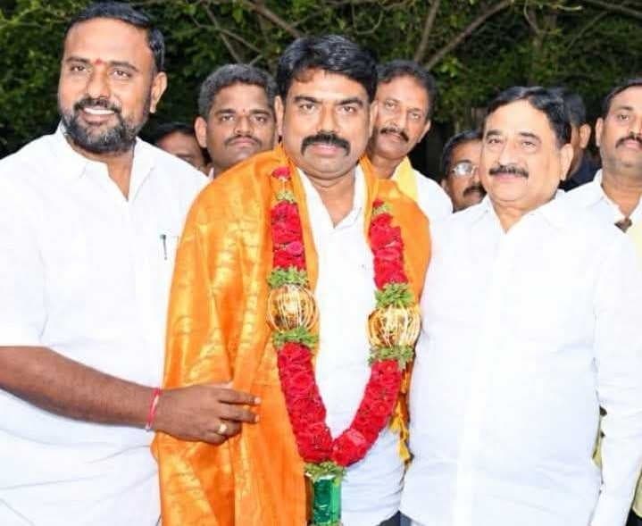టీడీపీ మండల కన్వీనర్‌గా గంగాధర్ - Udayam