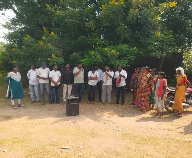పరిశుభ్రతపై లింగాపూర్‌లో కళాజాత - Udayam