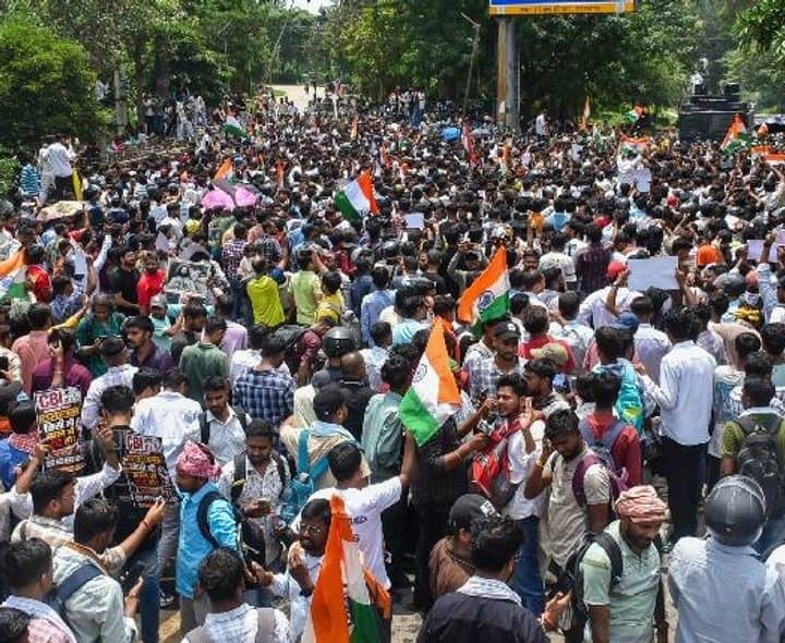 జార్ఖండ్‌లో 20వ రోజుకు చేరిన విద్యార్థుల ఆందోళన