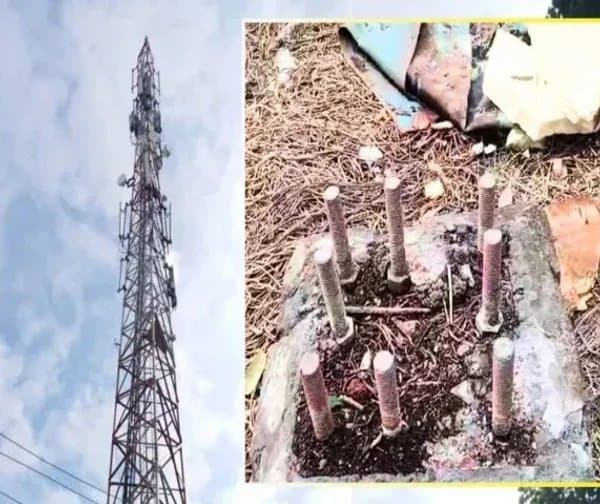 బీహార్‌లో మాయమైన భారీ మొబైల్ టవర్ - Udayam Digital