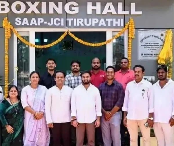 తిరుపతిలో కొత్త బాక్సింగ్ హాల్