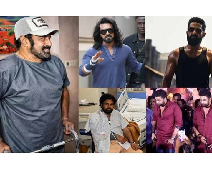 గాయాల బారిన స్టార్ హీరోలు