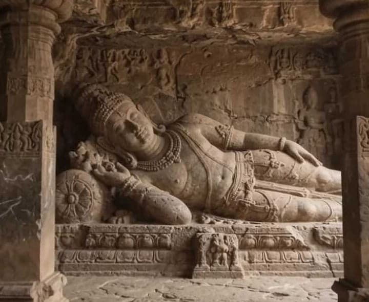 భారతీయ శిల్పకళకు ఉండవల్లి గుహలు