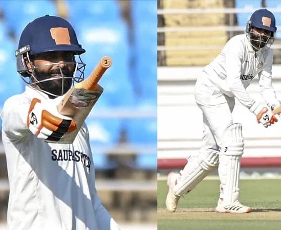రంజీల్లో జడేజా శతకం.. సౌరాష్ట్ర భారీ స్కోరు