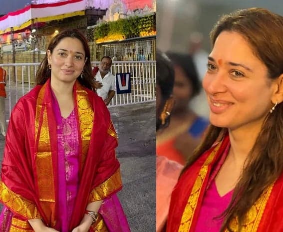 తిరుమలలో తమన్నా.. ప్రత్యేక దర్శనం
