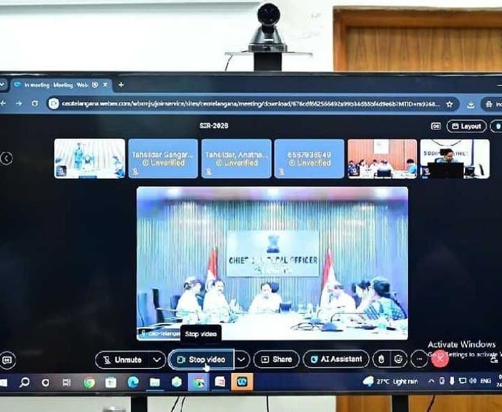 SIRలో భాగంగా 27న గ్రామ, వార్డు సభలు