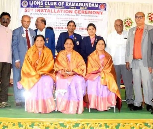 రామగుండం లయన్స్ క్లబ్ నూతన మహిళా సారథులు - Udayam Digital