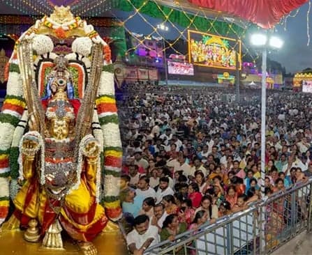 వైభవంగా తిరుమల గరుడసేవ