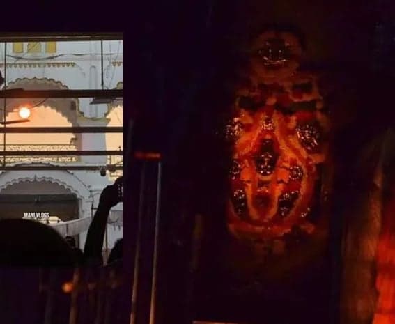 అరసవిల్లిలో తప్పిన సూర్యకిరణాల స్పర్శ - Udayam