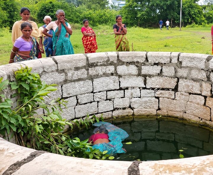 బావిలో దూకి వృద్ధురాలి ఆత్మహత్య