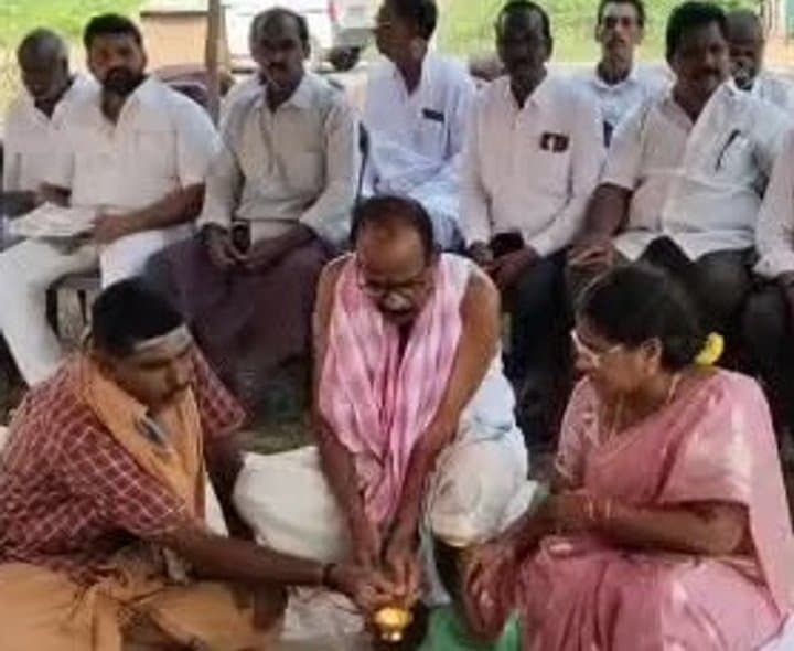 అంకాలగూడెంలో కాపు కమ్యూనిటీ భవనానికి శ్రీకారం