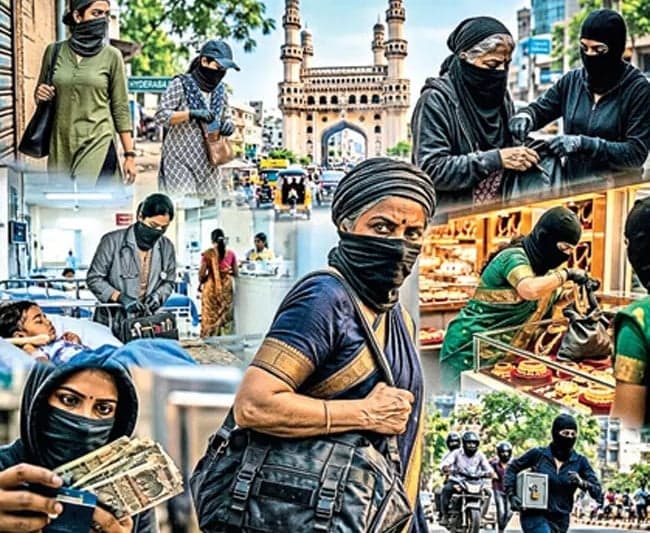 హైదరాబాద్‌లో కిలేడీల ఘరానా మోసాలు