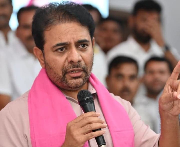 ఏపీలో నీటి నిర్వహణపై చంద్రబాబును ప్రశంసించిన కేటీఆర్