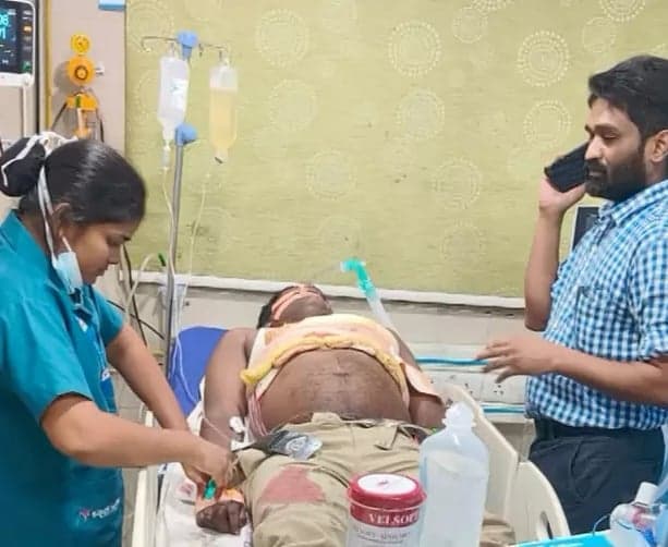 విశాఖలో తుపాకీ మిస్‌ఫైర్‌.. కానిస్టేబుల్‌కు తీవ్ర గాయం