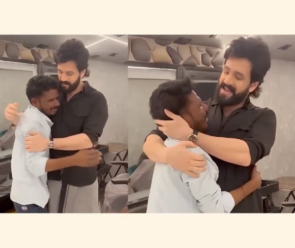 అఖిల్‌ను కలిసిన వీరాభిమాని నాగరాజు