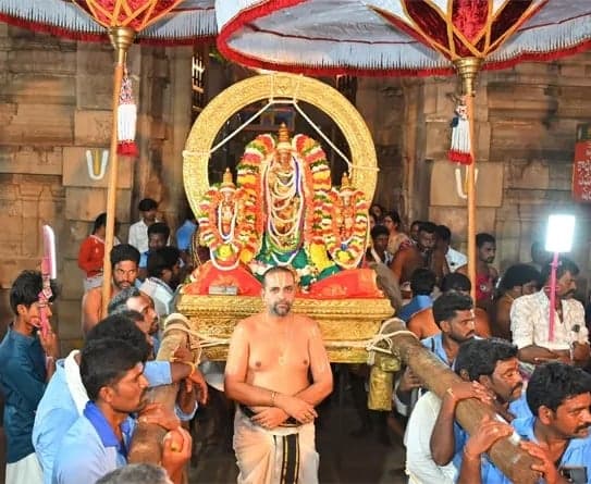 అహోబిలంలో ఘనంగా మహా పూర్ణాహుతి