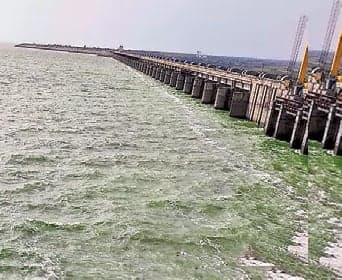 శ్రీరామసాగర్‌ ప్రాజెక్టులో తగ్గిన నీటి మట్టం