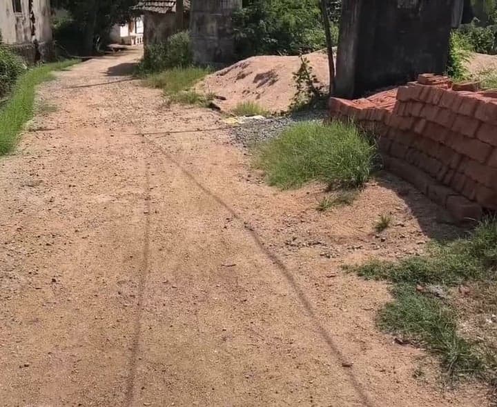 రామక్కపేటలో రూ.15 లక్షల సీసీ రోడ్డు దెబ్బతీత - Udayam