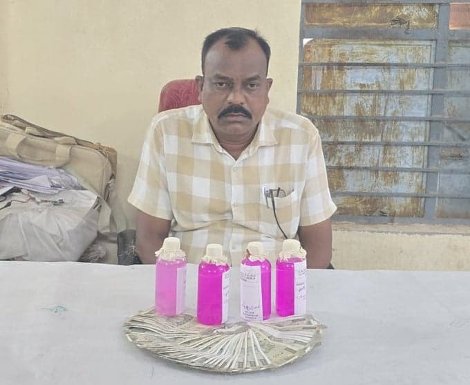 మంచిర్యాలలో రూ.22 వేల లంచం తీసుకుంటూ GPO పట్టివేత