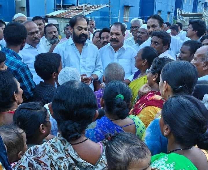 టిడ్కో బిల్డింగ్స్‌లో గంగుల పర్యటన - Udayam