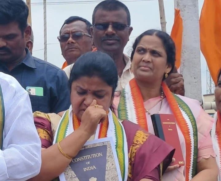 కంటతడి పెట్టిన ఎమ్మెల్యే రాగమయి