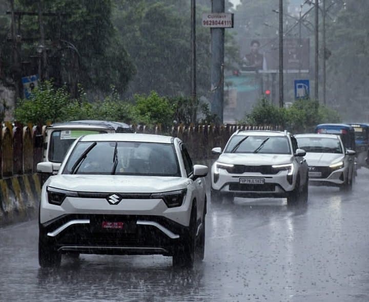 మధ్య భారతదేశంలో భారీ వర్షాలు
