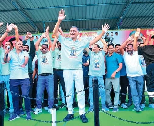 సిద్దిపేటలో ‘దశాబ్ది’ పరుగు