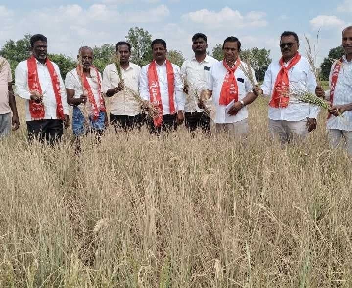 కరవు మండలాల్లో ఎకరానికి రూ.25 వేలు ఇవ్వాలి - Udayam