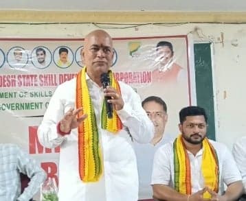 చోడవరంలో జాబ్ మేళా.. ప్రారంభించిన ఎమ్మెల్యే కేఎస్‌ఎన్‌ఎస్‌ రాజు