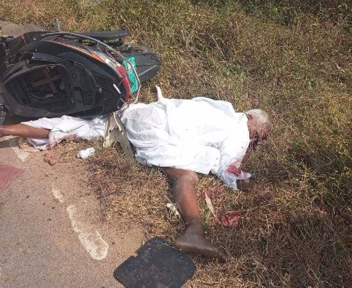 దుబ్బాకలో రోడ్డు ప్రమాదం.. వ్యక్తి మృతి - Udayam