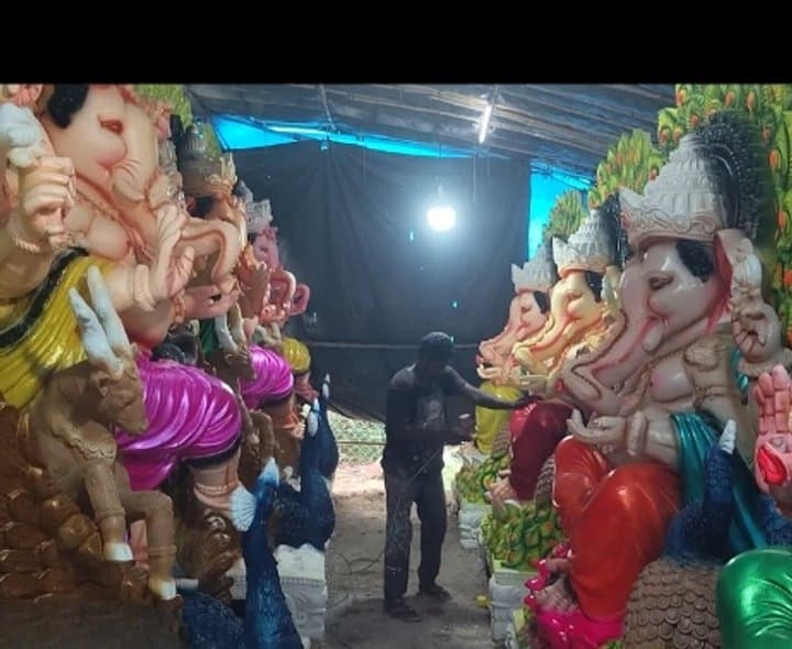 నాయుడుపేటలో వినాయుకల సందడి