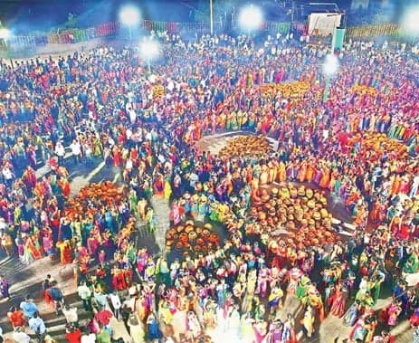 ఓరుగల్లున సద్దుల బతుకమ్మ సంబరాలు - Udayam