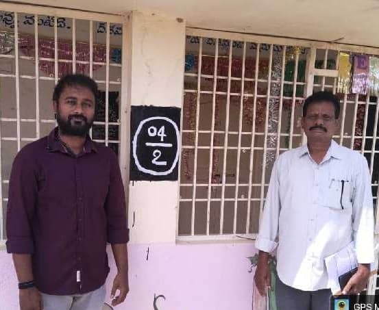 ఆదిపూడిలో పోలింగ్ కేంద్రాల పరిశీలన - Udayam