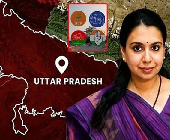 యూపీ ఎన్నికల బరిలో మాజీ ఐఏఎస్‌ దివ్య మిట్టల్‌ పార్టీ! - Udayam
