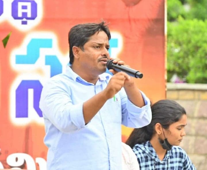 AISF రాష్ట్ర ఉపాధ్యక్షుడిగా రఘురాం ఎన్నిక - Udayam