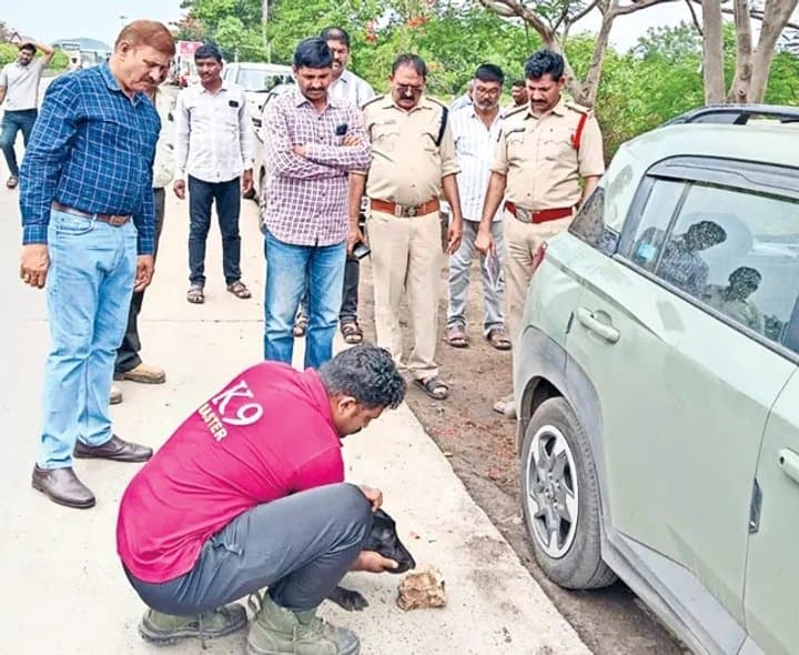 బంగారం చోరీపై ముమ్మర దర్యాప్తు