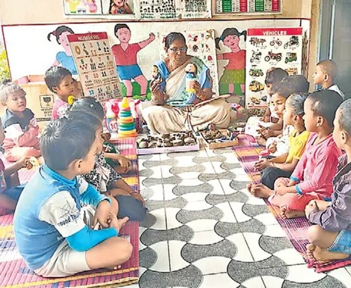 చిన్నారుల ఆరోగ్య పరీక్షలు - Udayam Digital